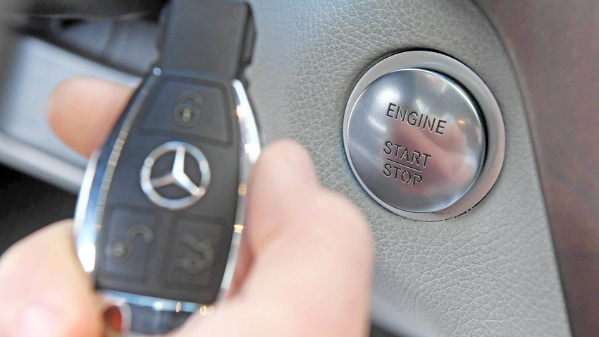 Nach Einbruch in Dieburg: Gestohlener Luxus-Mercedes ausgebrannt