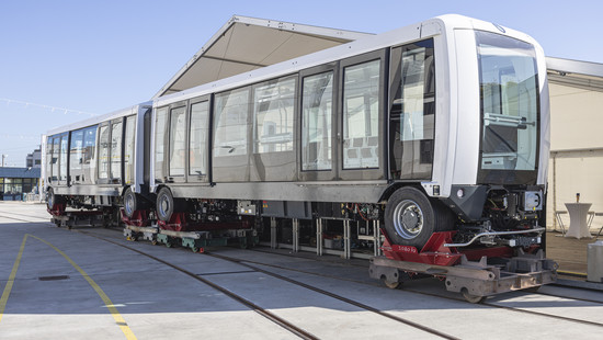 Die Sky-Line-Bahn soll die Verbindung zum neuen Terminal 3 sein