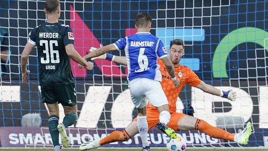 4:2 gegen Bremen: Darmstadt 98 feiert ersten Saisonsieg