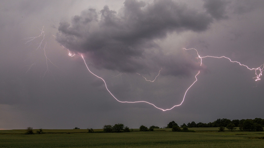 Unwetter und Starkregen in Gießen