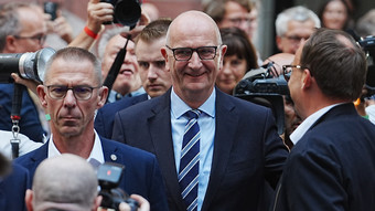 Landtagswahl in Brandenburg: SPD laut Hochrechnung stärkste