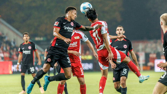 Glückliches Remis: Eintracht Frankfurt spielt 1:1 gegen Union Berlin
