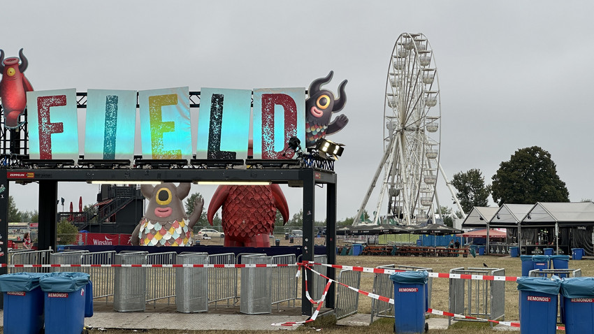 Riesenrad brennt auf Festival bei Leipzig - 16 Verletzte in Klinik