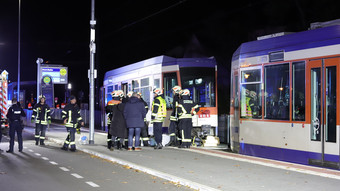 Schwer verletzt: Griesheimer stürzt in Darmstadt unter Straßenbahn