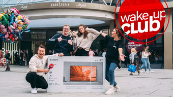 biste nice, kriegst'n preis: fernseher