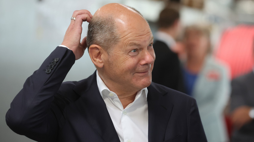 Bundeskanzler Scholz bekennt: Habe noch nie einen Joint geraucht