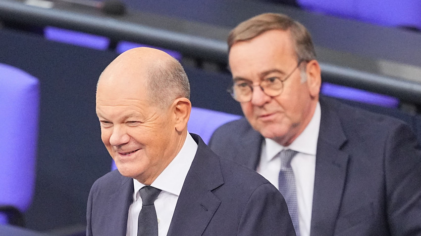Wer wird SPD-Kanzlerkandidat: Umfrage sieht Pistorius vor Scholz
