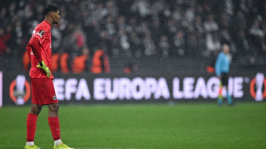 Eintracht-Torwart Kauã Santos zurück im Training