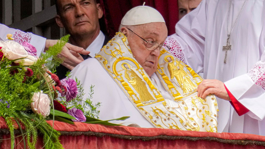 Papst spendet trotz Krankheit Segen Urbi et Orbi