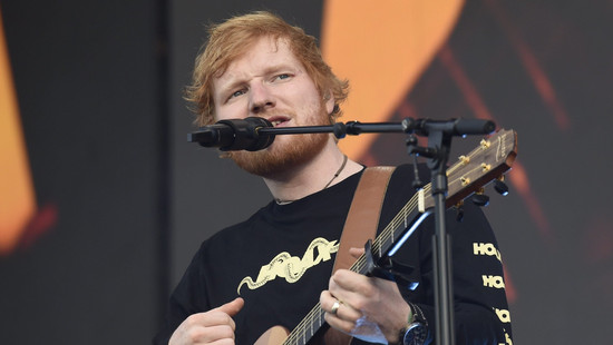ed sheeran: intimes konzert in london