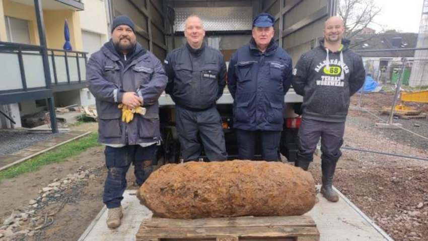Schon wieder Bombenfund in Hanau - Entschärfung hat geklappt