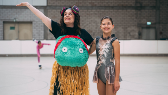 Yetzt kommt Yella: Rollkunstlauf mit novelie beim 1. HREC