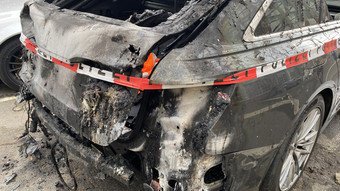 Feuerwehreinsatz im alten Opel-Werk in Rüsselsheim