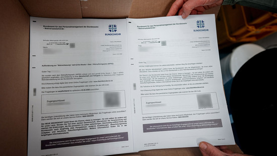 Wehrdienst-Fragebögen: 250€ Bußgeld bei Nicht-Beantwortung