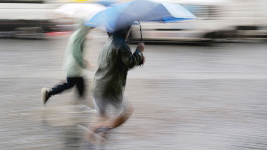 Wetterbilanz des DWD: Der Juli fiel buchstäblich ins Wasser