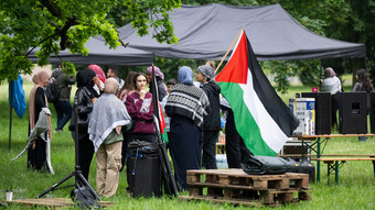 Uni Frankfurt darf Protestcamp nicht auflösen entscheidet Gericht
