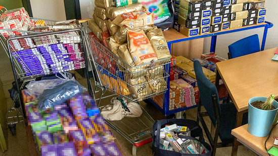 Marburg: Über 1.000 Schokoladen-Tafeln bei Kontrolle sichergestellt