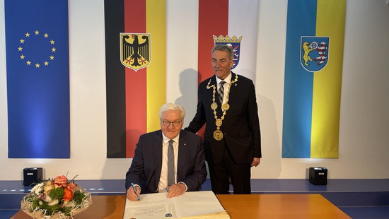 Bundespräsident Steinmeier zieht für drei Tage nach Stadtallendorf