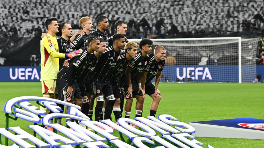 Frankfurt gegen Bergamo im Champions League Duell