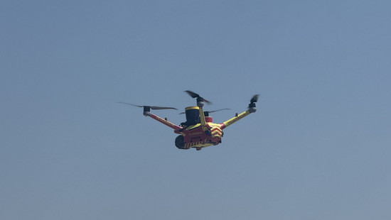 Feuerwehrdrohnen-Pilotprojekt in Wiesbaden: Lob von Poseck