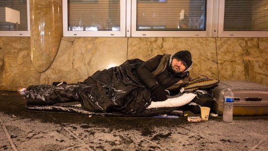 Frankfurt verspricht: Kein Obdachloser muss draußen schlafen