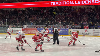 EC Bad Nauheim erreicht Pre-Play Offs - Fans feiern Rote Teufel