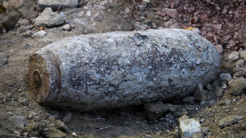 Weltkriegsbombe bei Cölbe erfolgreich entschärft