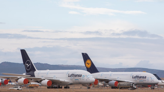 Erste A380 der Lufthansa nach Corona-Pause in Frankfurt gelandet