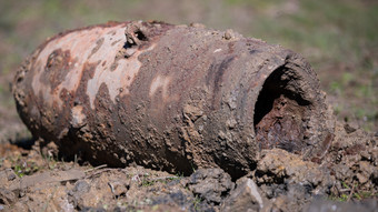 Weltkriegsbombe auf Baustelle in Gewerbegebiet in Erlensee gefunden