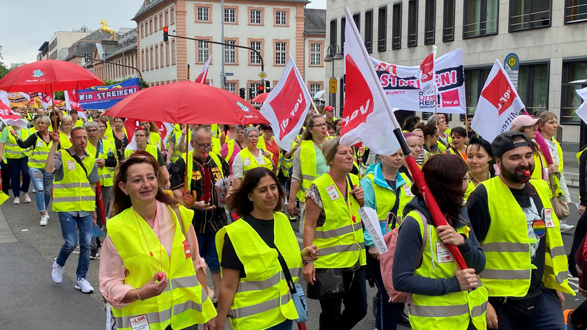 Heute in ganz Hessen: Großer Streiktag im Handel