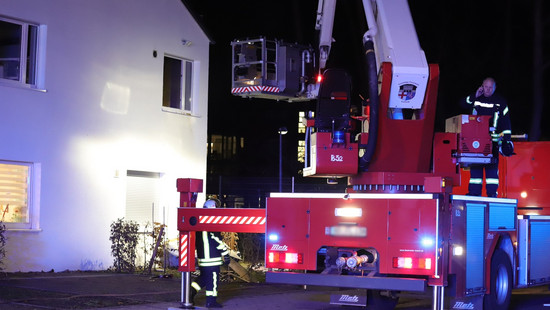 Lorsch: Feuer in Behindertenwohnheim, Passanten helfen bei Rettung