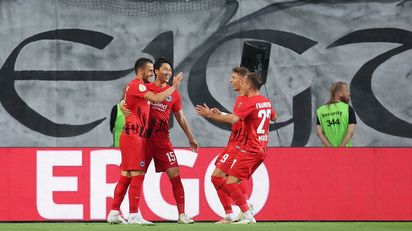 DFB Pokal: Eintracht Frankfurt gewinnt gegen den FC Magdeburg mit 4:0