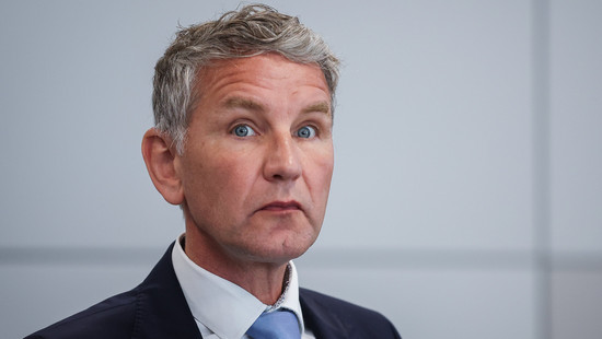 Demonstranten verhindern Höcke-Auftritt in Jena