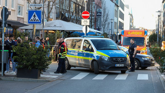 Familienstreit und Unfall: Mann und 2 Kinder in Darmstadt verletzt