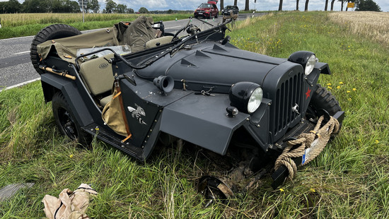 Militär-Oldtimer verunglückt: Toter nach Crash bei Schwarzenborn