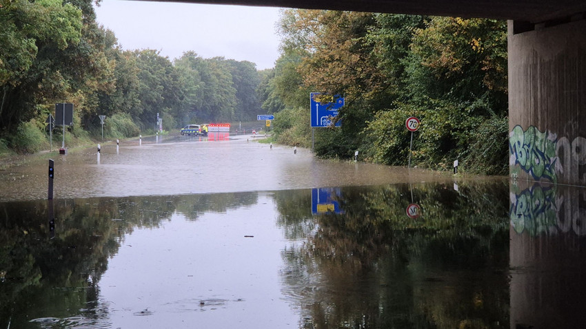 Wetterchaos im Westen Deutschlands