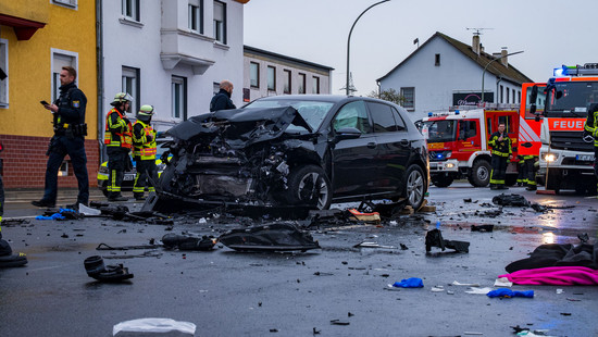 Tragischer Unfall in Offenbach: Zwei Tote und zwei Verletzte