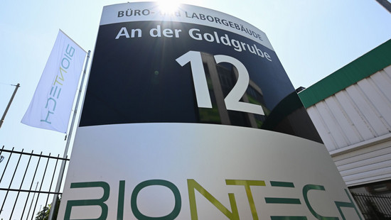 Biontech rutscht wegen Impfstoffflaute tief ins Minus