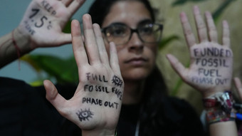Klimagipfel: Streit um fossile Brennstoffe