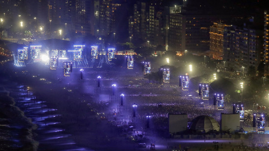 Giga-Konzert an der Copacabana - 1,6 Millionen Menschen bei Madonna