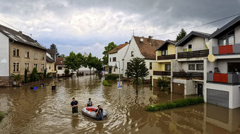 Unwetter und Starkregen in Hessen: Deutscher Wetterdienst warnt