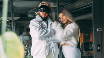 Fasching im planet Tower: Sarah & Patrick als Shirin David & Ski Aggu