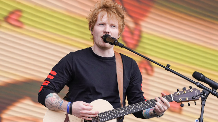 ed sheeran: wachsfigur enthüllt