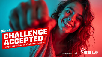 Challenge accepted: Kriegst du's hin, gibt's deinen Gewinn!