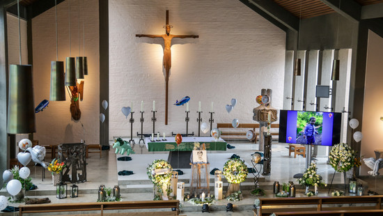 Abschied von dem sechsjährigen Arian aus Bremervörde