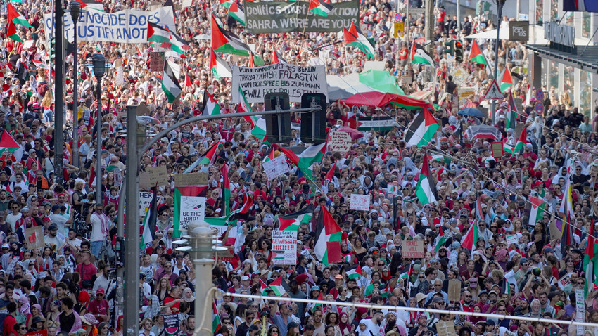 Stadt Frankfurt verbietet Demo gegen Israels Krieg im Gaza-Streifen