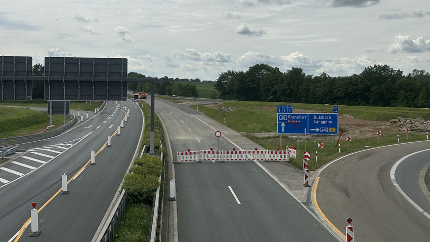 Gießener Südkreuz: Verbindung von der A485 zur A45 frei!