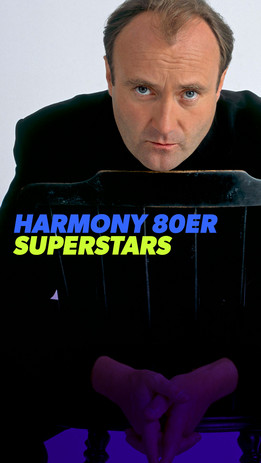 80er Superstars - <p>Billy Joel, Elton John, Phil Collins, Michael Jackson und weitere Superstars im Radio hören. Jetzt 80er Superstars von harmony einschalten</p>
