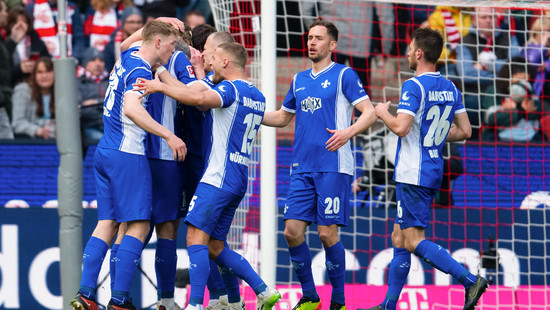 2:0-Sieg gegen Köln: Darmstadt 98 noch nicht abgestiegen