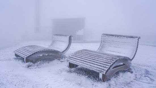 Erster Schnee in Hessen: Willingen und Wasserkuppe eingepudert